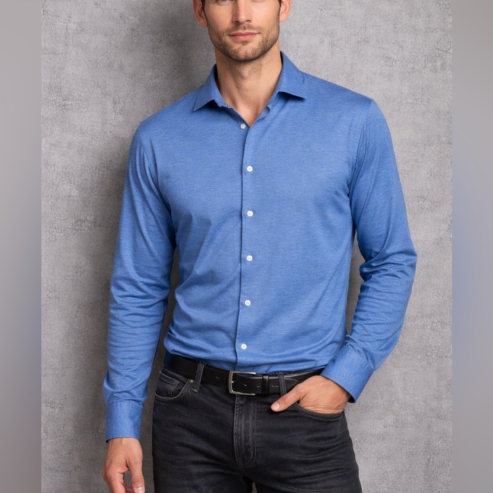 HORST SOFT DRESS SHIRT- Autumn Blue